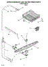 05 - Upper Dishrack And Water Feed Parts