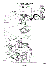 07 - Machine Base parts for Whirlpool Washer LA7400XMW3 from AppliancePartsPros.com