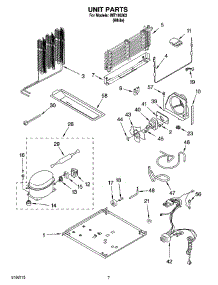 04 - Unit Parts parts for Whirlpool Refrigerator IMT186302 from AppliancePartsPros.com