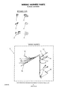 08 - Wiring Harness parts for Whirlpool Washer LA5310XSW0 from AppliancePartsPros.com