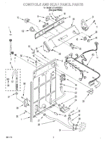 02 - Controls And Rear Panel parts for Whirlpool Washer LSL9355EQ1 from AppliancePartsPros.com