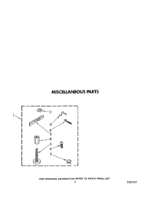 05 - Miscellaneous parts for Whirlpool Washer AX5133VG0 from AppliancePartsPros.com