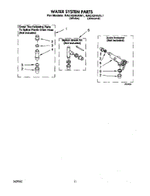 08 - Water System parts for Whirlpool Washer RAC4244AL1 from AppliancePartsPros.com