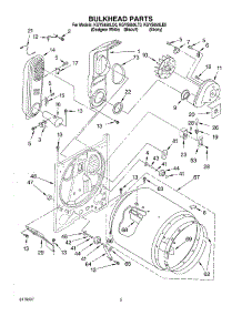 03 - Bulkhead parts for Kitchenaid Dryer KGYS850LQ0 from AppliancePartsPros.com