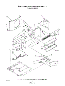 03 - Air Flow And Control parts for Whirlpool Air Conditioner AR1200XW2 from AppliancePartsPros.com