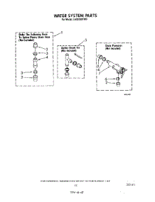 11 - Water System parts for Whirlpool Washer LA5800XTF0 from AppliancePartsPros.com