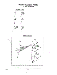 08 - Wiring Harness parts for Whirlpool Washer LB5540XMN0 from AppliancePartsPros.com