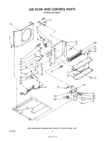 03 - Airflow And Control parts for Whirlpool Air Conditioner AC1204XT0 from AppliancePartsPros.com