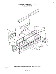 03 - Section parts for Whirlpool Oven RB100PXK0 from AppliancePartsPros.com