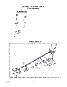 09 - Wiring Harness parts for Whirlpool Washer 4LA6300XYN0 from AppliancePartsPros.com