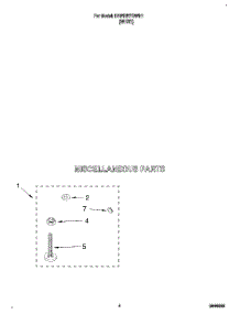 03 - Miscellaneous parts for Kitchenaid Washer KAWE677BWH1 from AppliancePartsPros.com