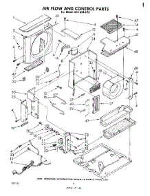 03 - Air Flow And Control , Lit / Optional parts for Whirlpool Air Conditioner AC1504XP0 from AppliancePartsPros.com