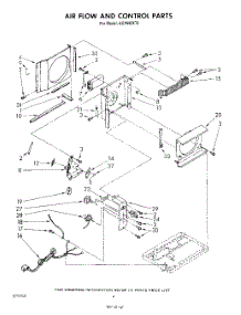 03 - Airflow And Control parts for Whirlpool Air Conditioner ACP602XT0 from AppliancePartsPros.com