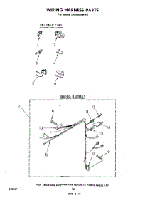 08 - Wiring Harness parts for Whirlpool Washer LA5400XMW2 from AppliancePartsPros.com