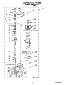 08 - Gearcase Parts, Optional Parts (Not Included) parts for Maytag Washer 7MNTH8000TQ0 from AppliancePartsPros.com