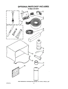 05 - Optional parts for Whirlpool Air Conditioner CAH12W04 from AppliancePartsPros.com