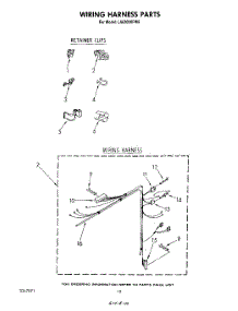 08 - Wiring Harness parts for Whirlpool Washer LA6300XPW6 from AppliancePartsPros.com