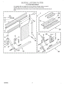 05 - Installation parts for Whirlpool Air Conditioner BHAC1830AS0 from AppliancePartsPros.com