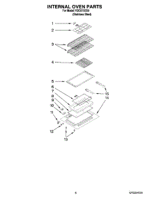 05 - Internal Oven Parts parts for Whirlpool Range YIDC875SS0 from AppliancePartsPros.com