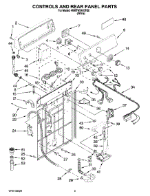 02 - Controls And Rear Panel Parts parts for Maytag Washer 4KMTW5405TQ0 from AppliancePartsPros.com