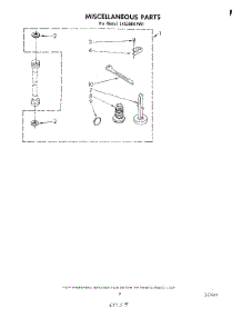 06 - Miscellaneous , Literature And Optional parts for Whirlpool Washer LA5380XPW1 from AppliancePartsPros.com