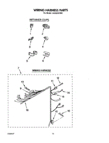 09 - Wiring Harness parts for Whirlpool Washer LA9320XYW0 from AppliancePartsPros.com