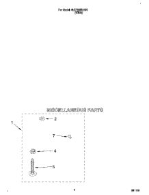 03 - Miscellaneous parts for Whirlpool Washer 6LSP8255AW2 from AppliancePartsPros.com