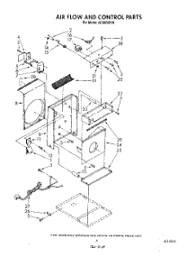03 - Section parts for Whirlpool Air Conditioner ACS802XV0 from AppliancePartsPros.com