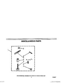 05 - Miscellaneous parts for Whirlpool Washer LA5580XTW1 from AppliancePartsPros.com