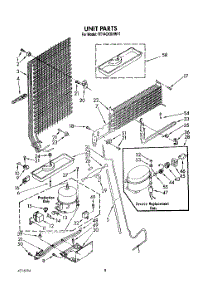 07 - Unit parts for Whirlpool Refrigerator RT14CKXVL11 from AppliancePartsPros.com