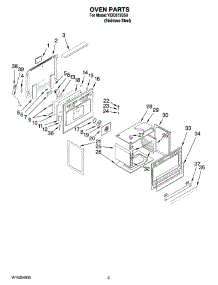 03 - Oven Parts parts for Whirlpool Range YIDC875SS0 from AppliancePartsPros.com