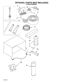 04 - Optional parts for Whirlpool Air Conditioner CAR10RSL0 from AppliancePartsPros.com