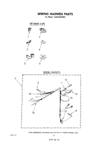 08 - Wiring Harness parts for Whirlpool Washer LA5430XPW3 from AppliancePartsPros.com