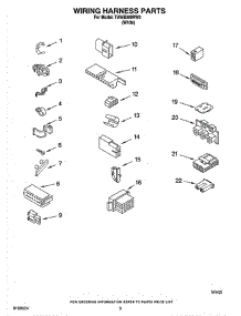 06 - Wiring Harness Parts parts for Crosley Washer TAWB300RW0 from AppliancePartsPros.com