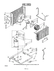 02 - Unit parts for Whirlpool Air Conditioner ACE144XS0 from AppliancePartsPros.com