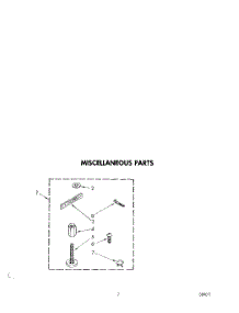 05 - Miscellaneous parts for Whirlpool Washer LA6100XSW0 from AppliancePartsPros.com