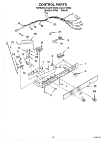 11 - Control parts for Whirlpool Refrigerator CS22AFXKQ00 from AppliancePartsPros.com