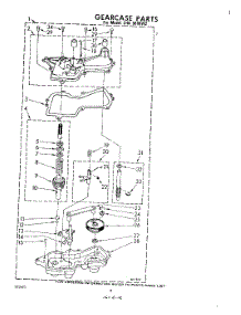 07 - Gearcase parts for Whirlpool Washer LHA5600W2 from AppliancePartsPros.com