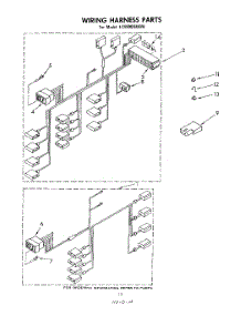11 - Wiring Harness parts for Whirlpool Washer LC4900XMW0 from AppliancePartsPros.com