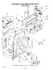 03 - Controls And Rear Panel parts for Whirlpool Washer LA5800XSW1 from AppliancePartsPros.com