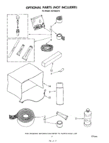 05 - Lit / Optional parts for Whirlpool Air Conditioner ACP552XT0 from AppliancePartsPros.com