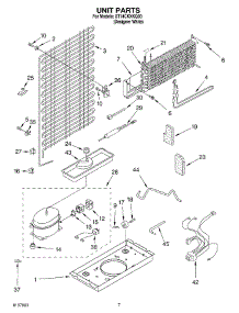 04 - Unit parts for Whirlpool Refrigerator ST14CKXKQ00 from AppliancePartsPros.com