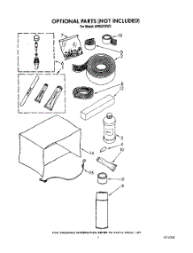05 - Optional Parts (Not Included) parts for Whirlpool Air Conditioner AR0500XW3 from AppliancePartsPros.com