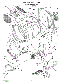 03 - Bulkhead Parts, Optional Parts (Not Included) parts for Whirlpool Dryer MDE17PRAZW0 from AppliancePartsPros.com