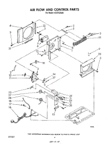 03 - Airflow And Control parts for Whirlpool Air Conditioner AC0752XM3 from AppliancePartsPros.com