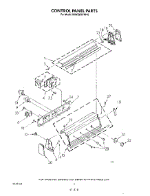 04 - Control Panel parts for Kitchenaid Washer KAWE850VWH0 from AppliancePartsPros.com