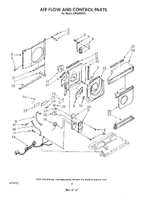 03 - Airflow And Control parts for Whirlpool Air Conditioner AR0600XX0 from AppliancePartsPros.com