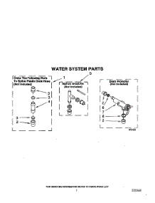 06 - Water System parts for Whirlpool Washer LA6058XTW1 from AppliancePartsPros.com