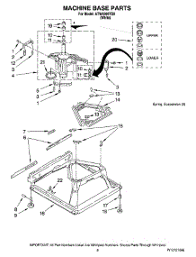 05 - Machine Base Parts parts for Maytag Washer ATW4300TQ0 from AppliancePartsPros.com