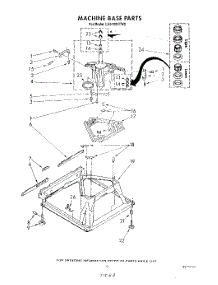 07 - Machine Base parts for Whirlpool Washer LA5100XTW0 from AppliancePartsPros.com